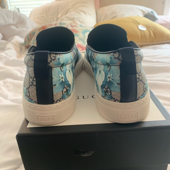 Men’s Gucci Bloom Flower Print shoes - Picture 4 of 8